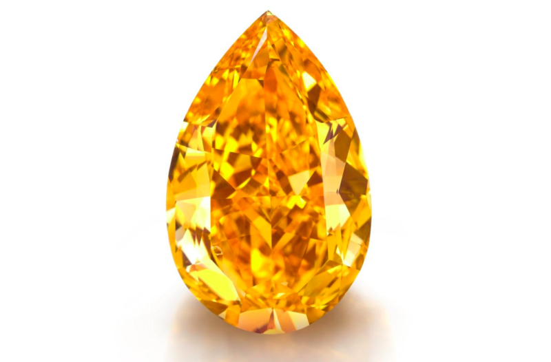 Orange Diamond Christie's luxuryvolt