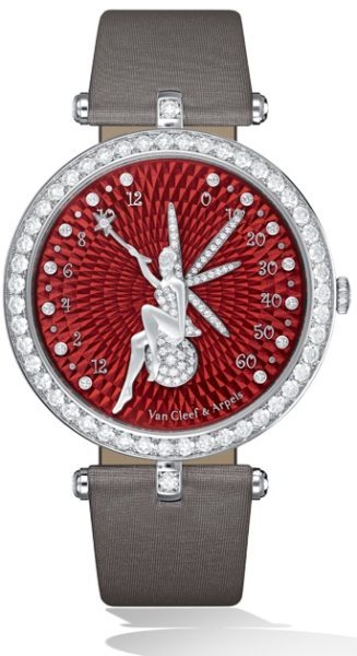 vancleefarpels fairy diamond watch