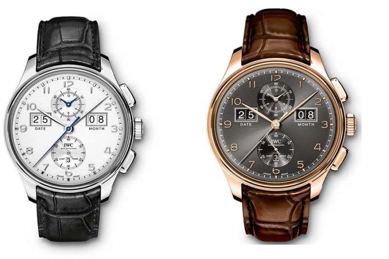 IWC digital watch 75th anniversary dress watches SIHH 2015 gold