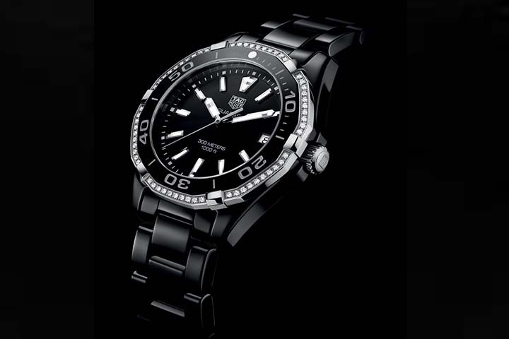 aquaracer diamond cermaic watch ladies 2016 price tag heuer