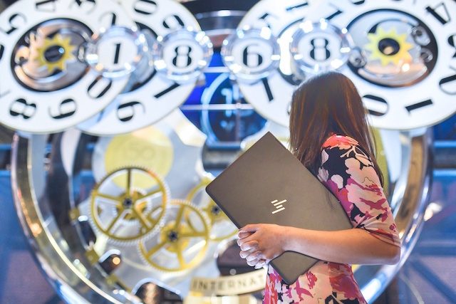 My HP Spectre X 360 at SIHH 2018