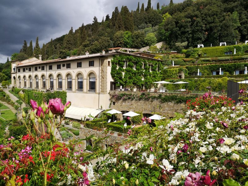 View from the Top Suite area of Belmond Villa San Michele